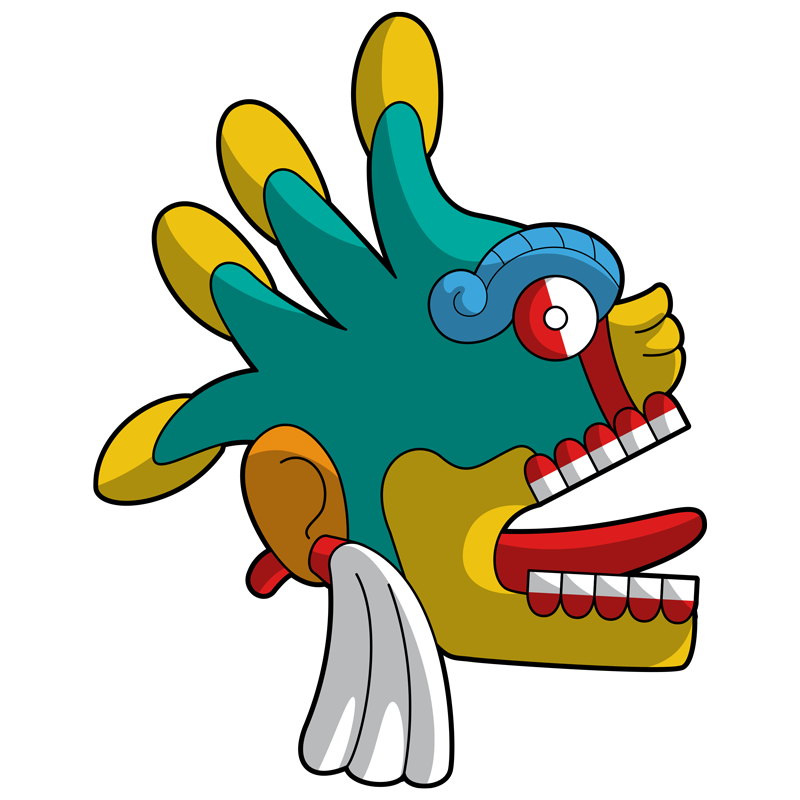 Imagen que representa a uno de los signos del Calendario de Anáhuac. ¡Calcula tu tonal natal!