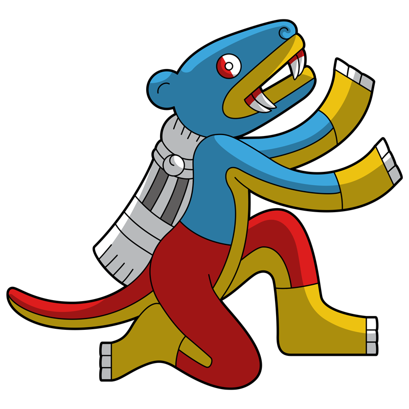 Imagen que representa a uno de los signos del Calendario de Anáhuac. ¡Calcula tu tonal natal!